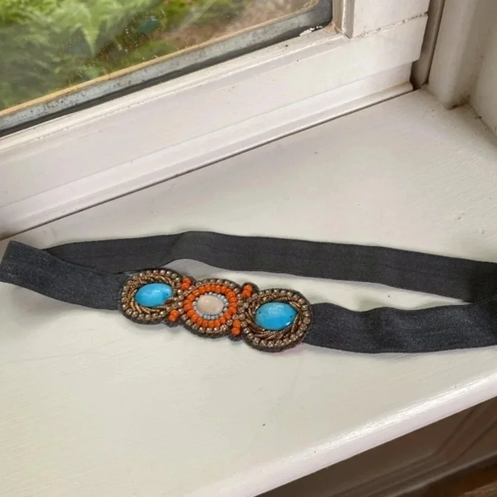 Anthropologie Beaded Headband